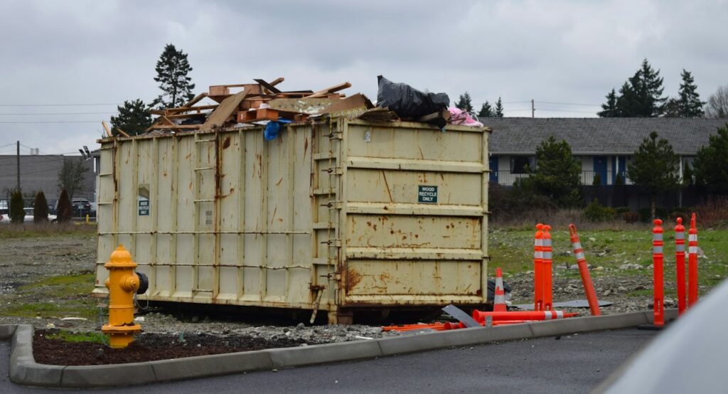 Houtafval Container 9m3